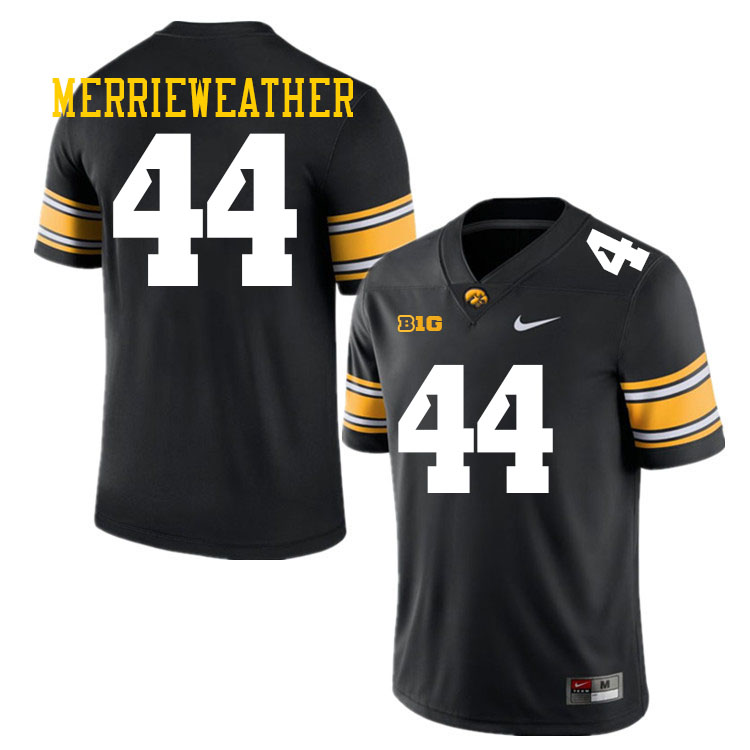 Kenneth Merrieweather Iowa Jersey,University Of Iowa Hawkeyes Fotoball Uniforms,Jersey,Gears-Black
